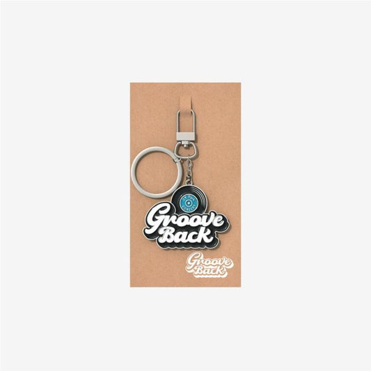 Metal Key Ring - Groove Back
