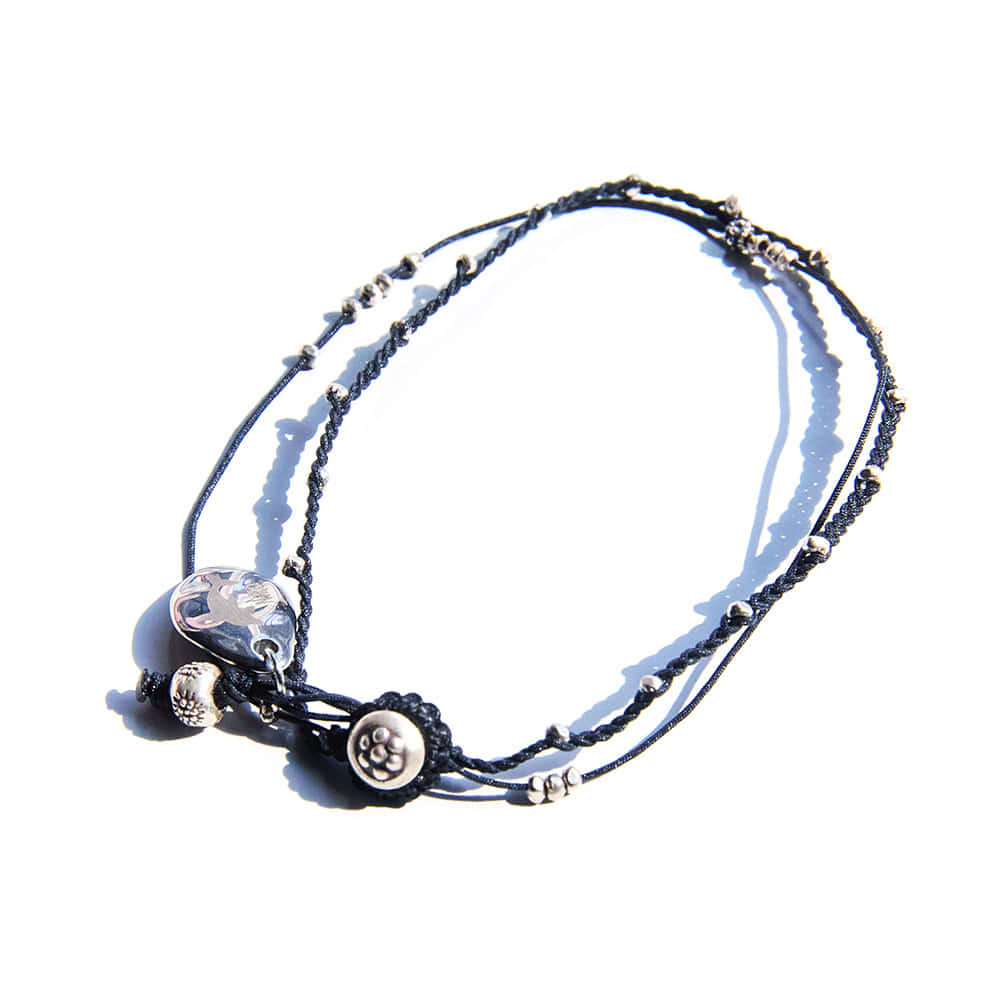 ★[BTS V Taehyung Worn] 【NIRO】CAREN SiLVER DOLPHiN BRACELET #121