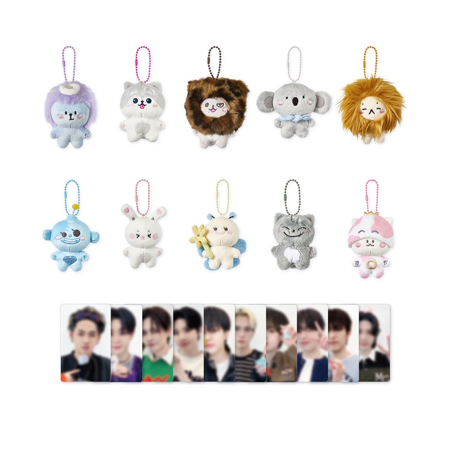 [HAPE] FUNNY TREASURE PLUSH KEYRING - YG SELECT
