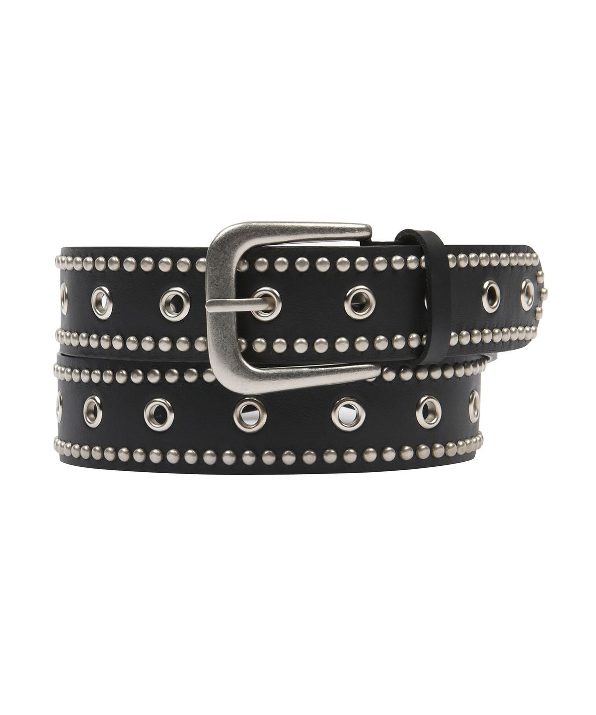 ★[LE SSERAFIM Yunjin Worn] 【LUVISTRUE】SM STUD BELT(BLACK)