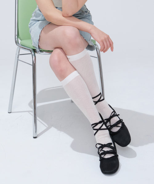 Ankle strap ballerina flat