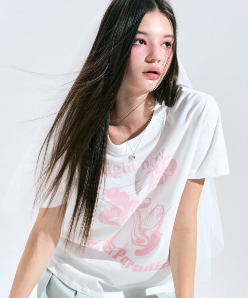 Paradise Graphics T-shirt [WHITE]