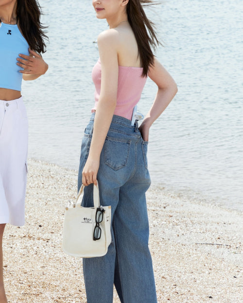 canvas tote bag FLOTES2B02