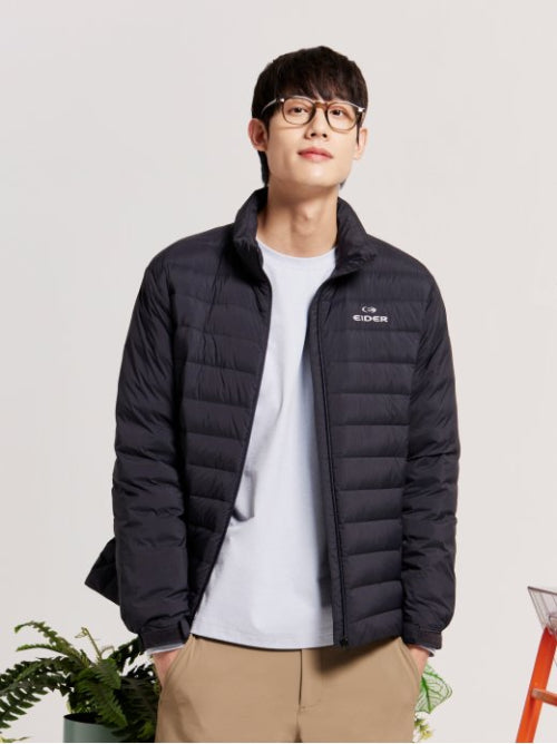 POP ON Quilting Men's Slim Down Jacket (TKC)_Tar