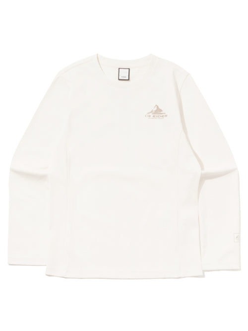 THERMOLOCK (Curmolak) Women's Long-Sleeved Round T-shirt_Cream