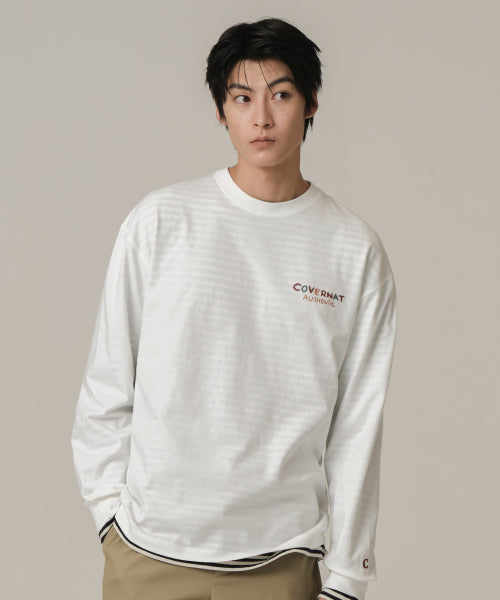 Icelandic Line Graphic Long Sleeve White