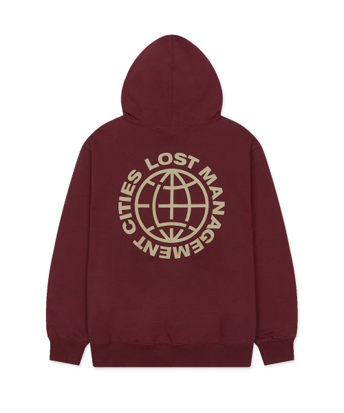 OG COMBO HOODIE burgundy