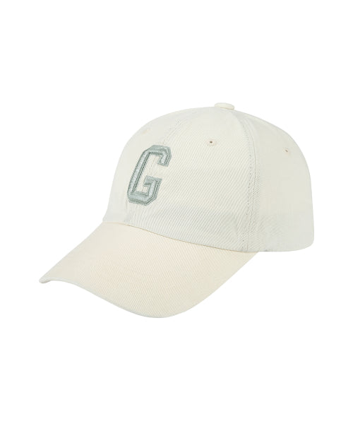 G LOGO CAP [IVORY]