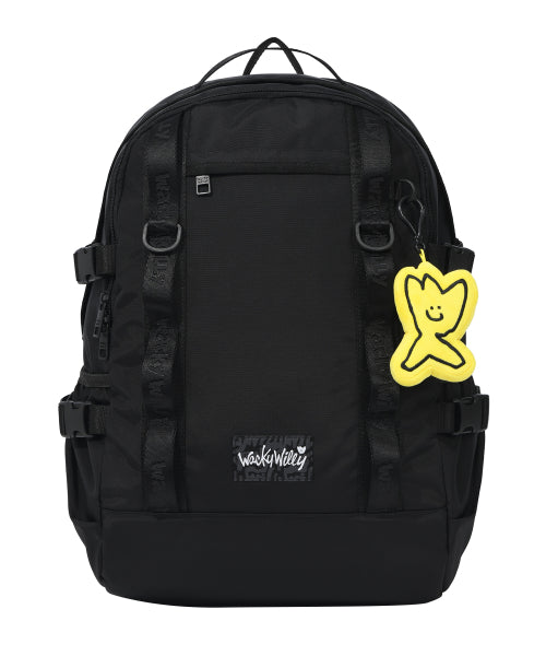 Corduroy Webbing Backpack Black