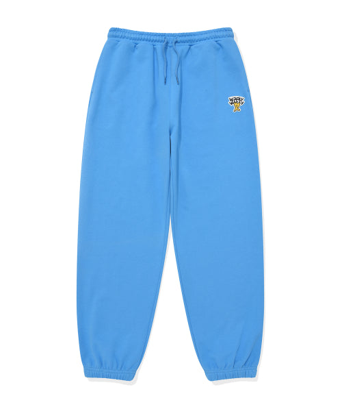 Basic sweat suit jogger pants blue