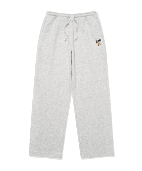 Basic sweatpants light gray