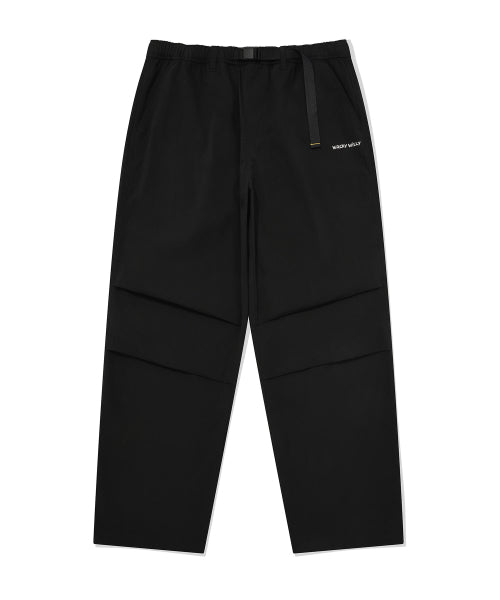 Cotton Parasuit Pants Black