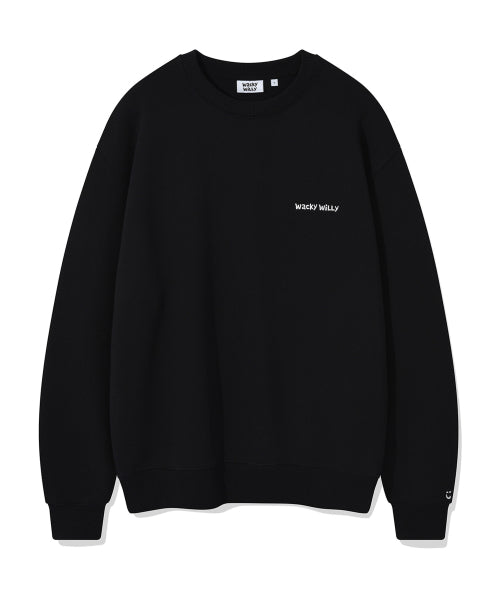 Signature logo sweatshirt black