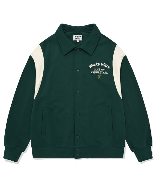 collar sweatshirt bar city jumper green