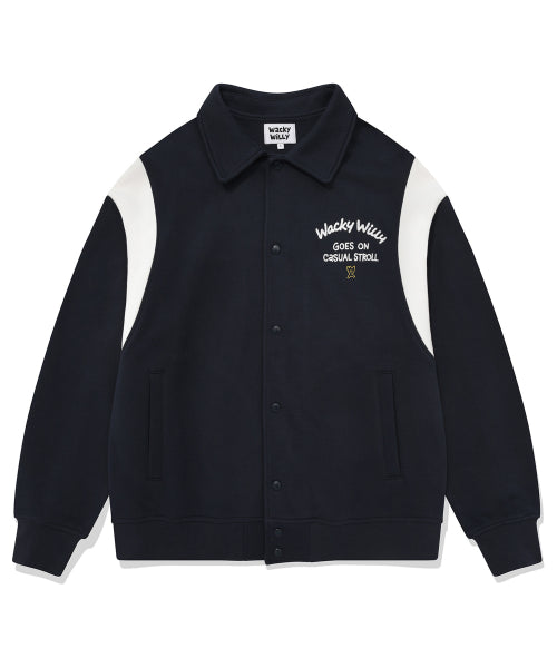 Collar Sweat Barcity Jumper Navy