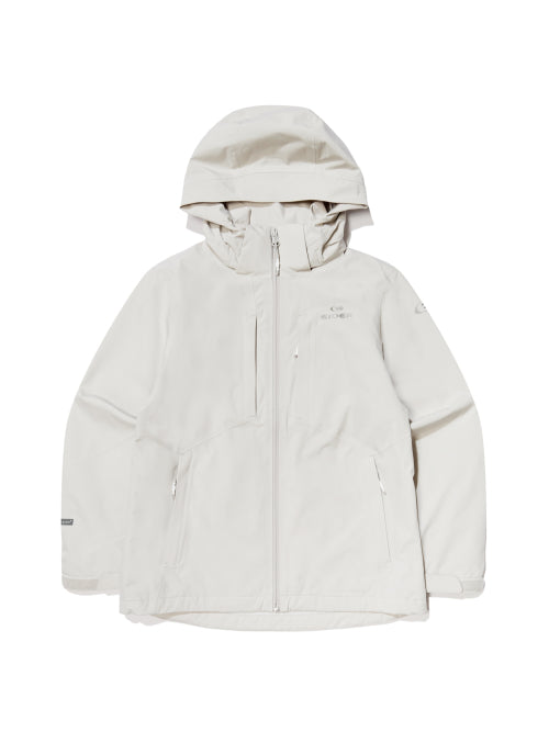 DEFENDER (defender) Women 2L Waterproof Jacket_OATMEAL GREY DWU24101KV