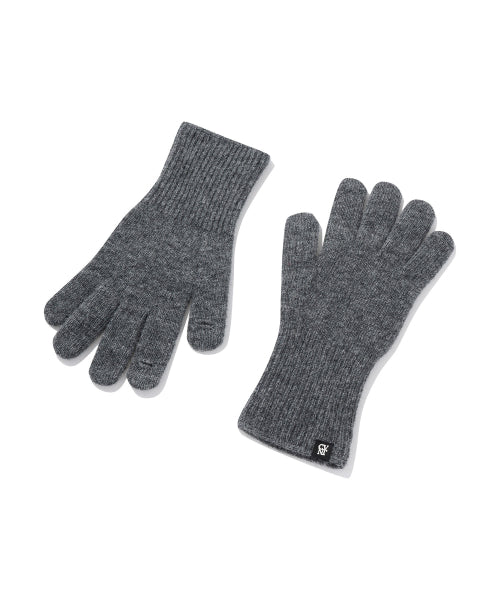 AUTHENTIC CVNT LOGO WOOL GLOVES