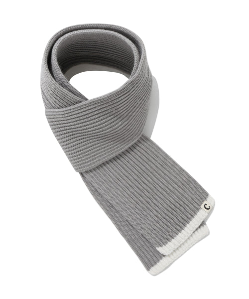 C LOGO LABEL MUFFLER
