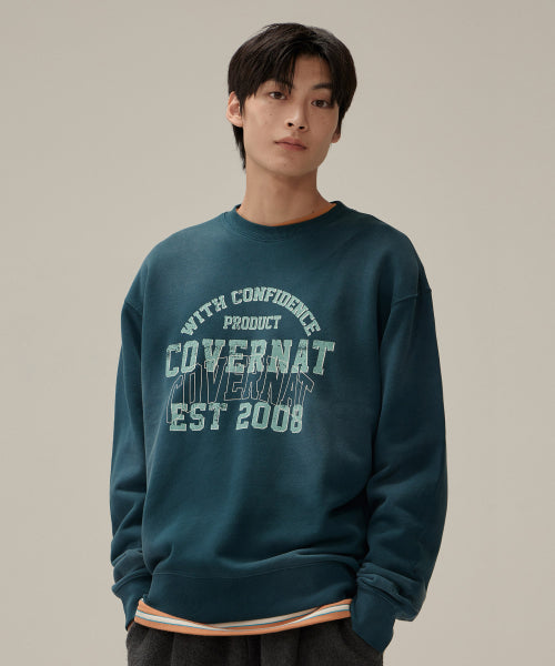 PIGMENT CRACK SWEATSHIRT