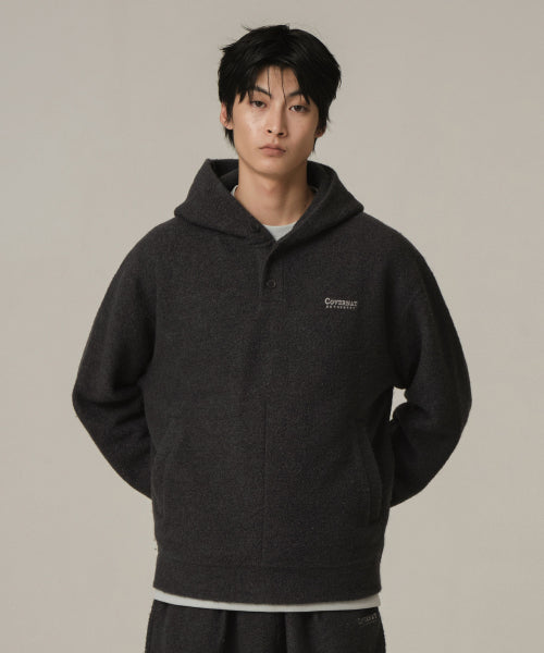 [SET-UP] BOUCLE OVER FIT HOODIE