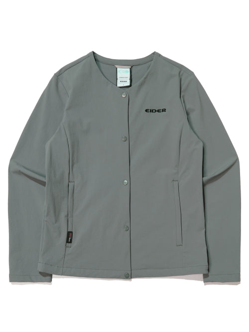 MOUNT 365 (Mount 365) Women's Corduroy Cardigan Jacket_GREEN GREY DWU24150JQ