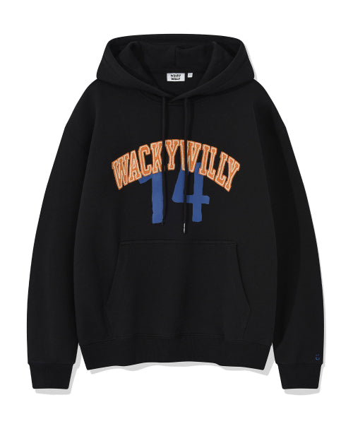Arch typo graphic hood black