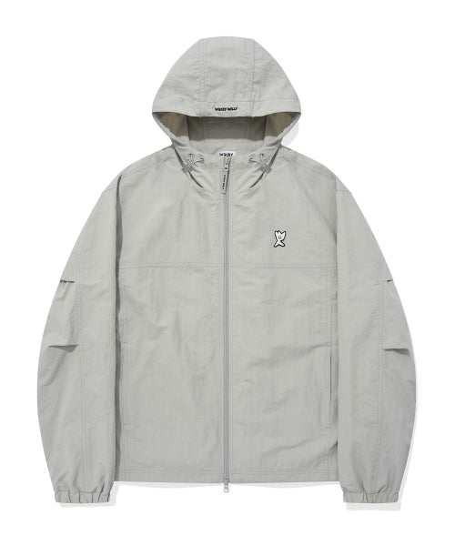 Hwaseom Hooded Jumper Light Gray