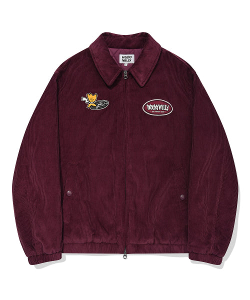 Corduroy Blue-Type Jumper Purple