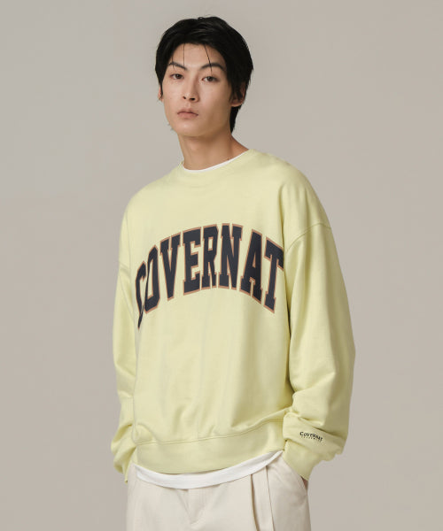 CRACK ARCH LOGO DROP FIT SWEATSHIRT