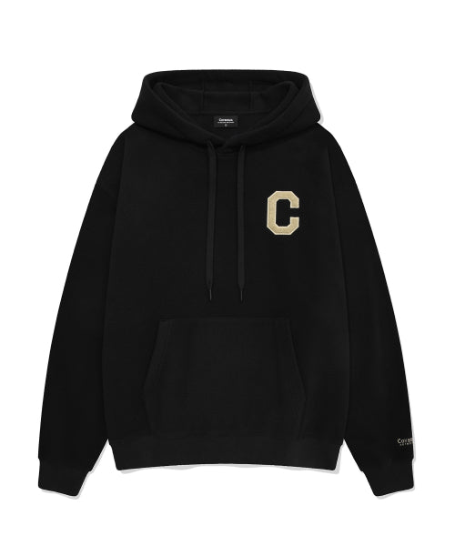C LOGO FLEECE OVER FIT HOODIE