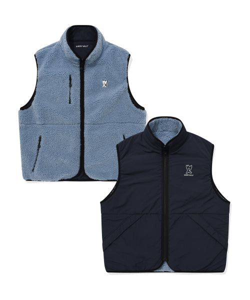Fluffy Reversible Best Blue