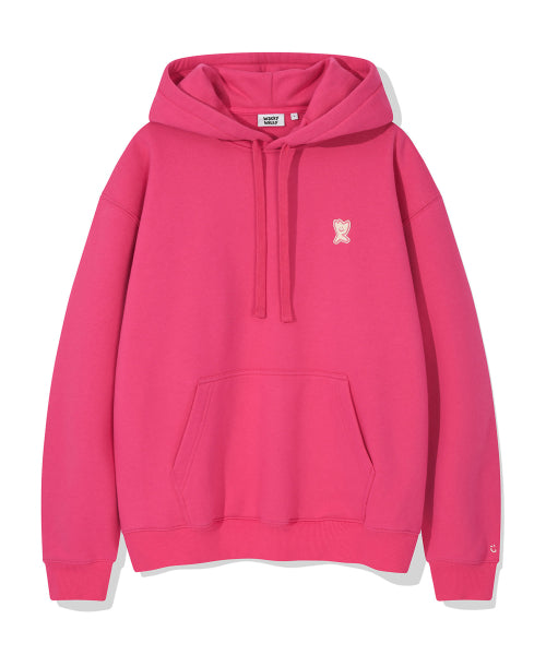 Wappen Napping Hoodie Pink