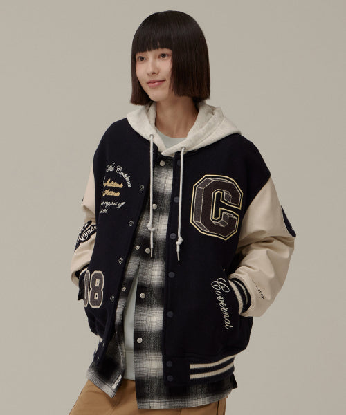 COLLEGE C WOOL VARSITY