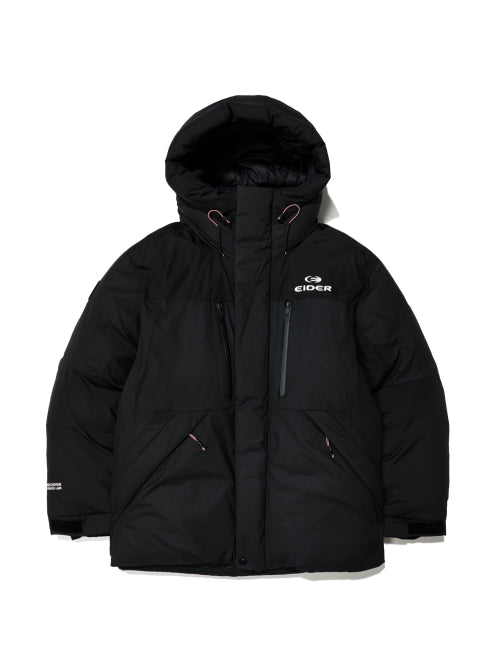 CAMPYLO (CAMPYLO) Men's Windstapper Heavy Down Jacket_Black