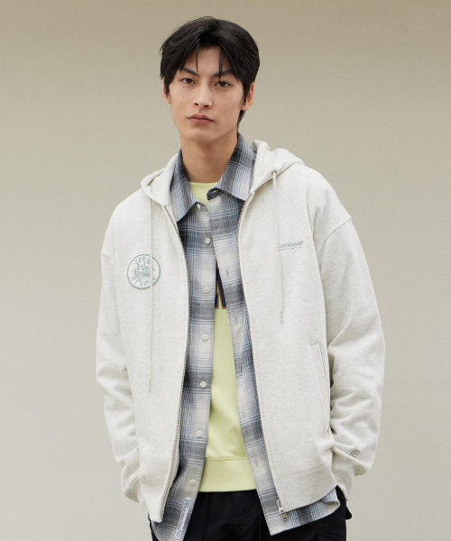 [COVERNAT X SEOUL MY SOUL] HOODIE ZIP-UP
