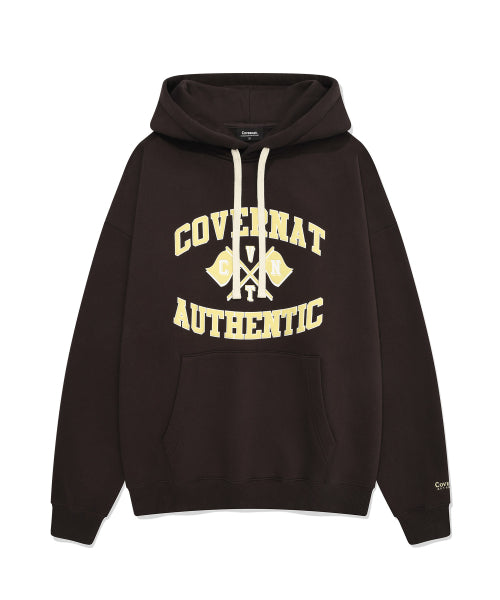 FLAG ARCH DROP FIT HOODIE