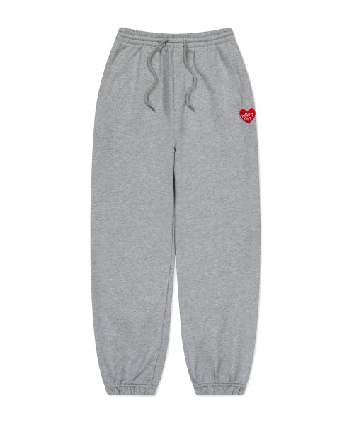 Heart Wappen Jogger Pants Gray