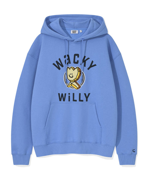 One Point Graphic Hooded Blue
