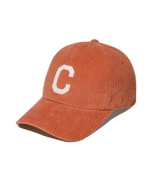 CORDUROY C LOGO BALL CAP