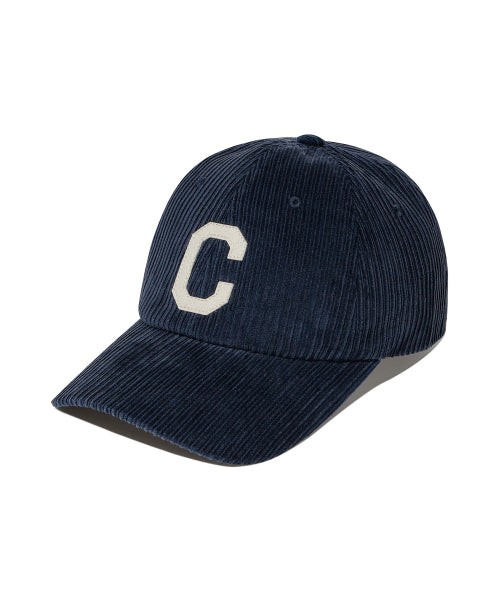 CORDUROY C LOGO BALL CAP
