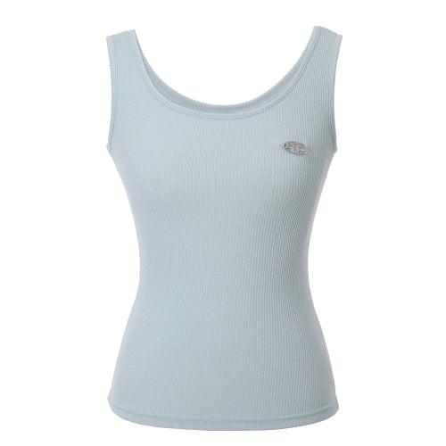 Metal Symbol Sleeveless (skyblue)