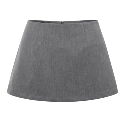 Mini Skirt Pants (gray)