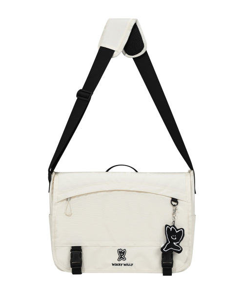 Flight Messenger Bag Ivory
