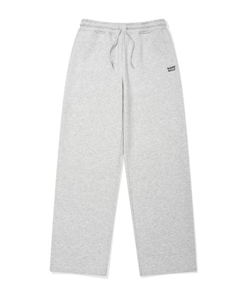 Signature Sweat Semi-Wide Pants Light Gray