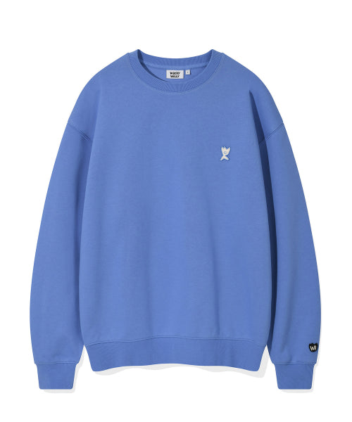 Signature Kiki and pen sweatshirt blue