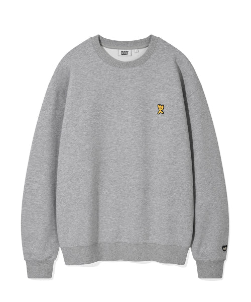 Signature Kiki and pen sweatshirt gray