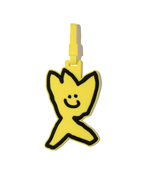 Waki Willie Friends Kiki Luggage Tag Yellow