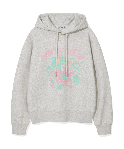 Women's Crayon Lily Hood Oatmeal