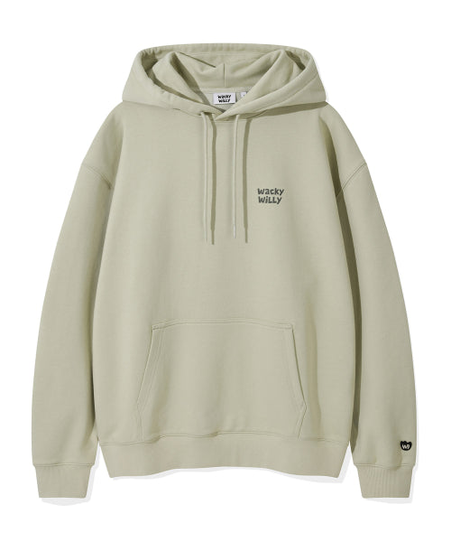 Wakiwili signed logo hooded light khaki