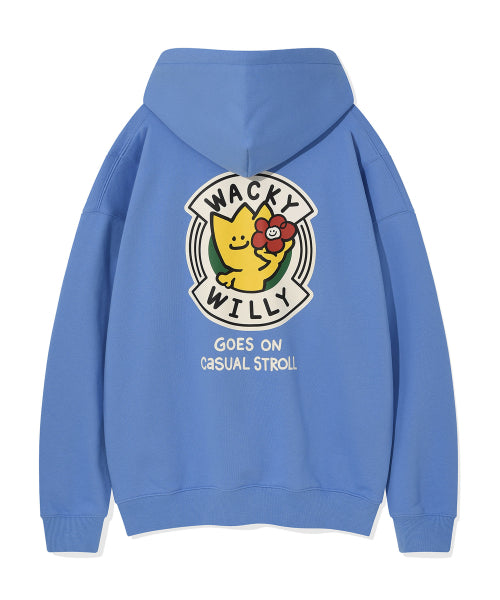 Kiki and Lily Big Graphic Hooded Blue